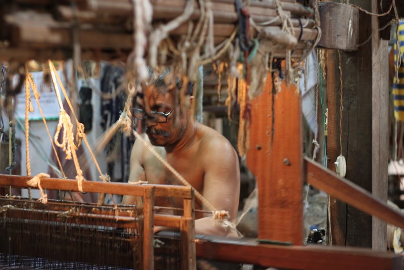 India 2010 - Kerala - Kannur - Lokanath Weavers